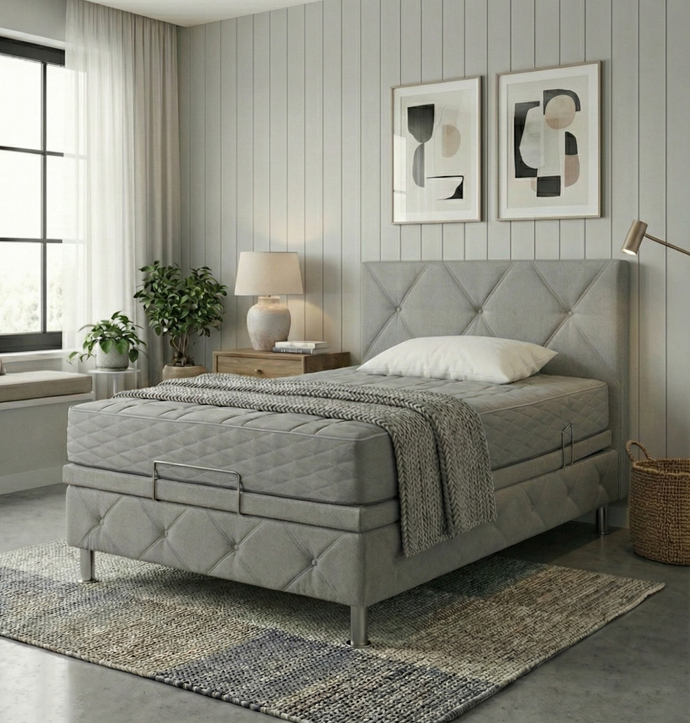 מיטה וחצי יילו עם ראש | Yellow