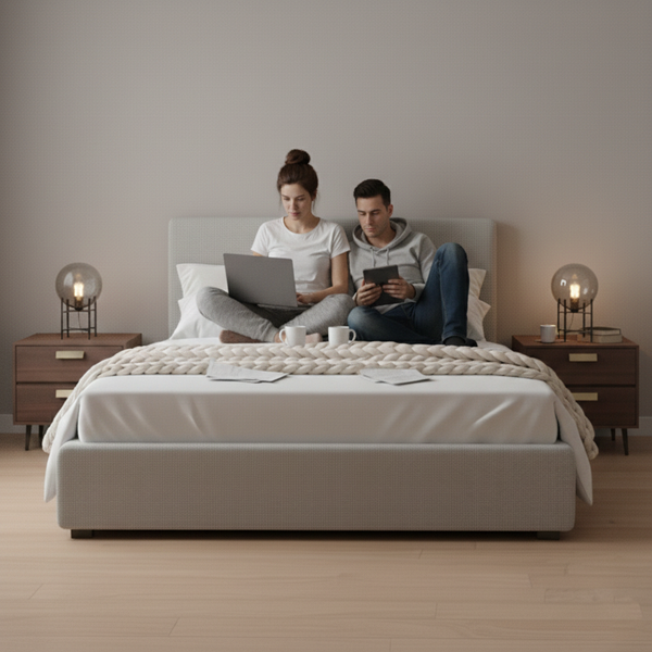 מיטה זוגית בלומינג אגתה | Agata