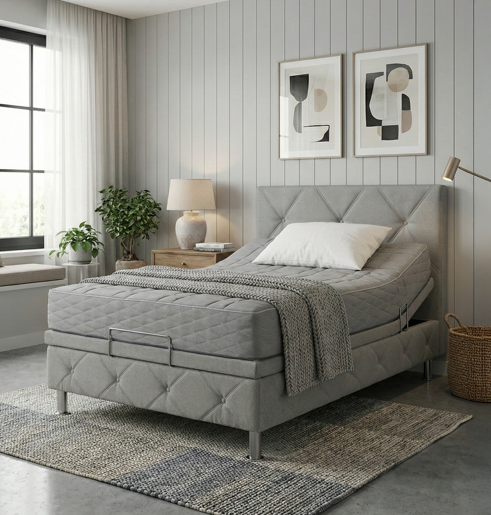 מיטה וחצי יילו עם ראש | Yellow