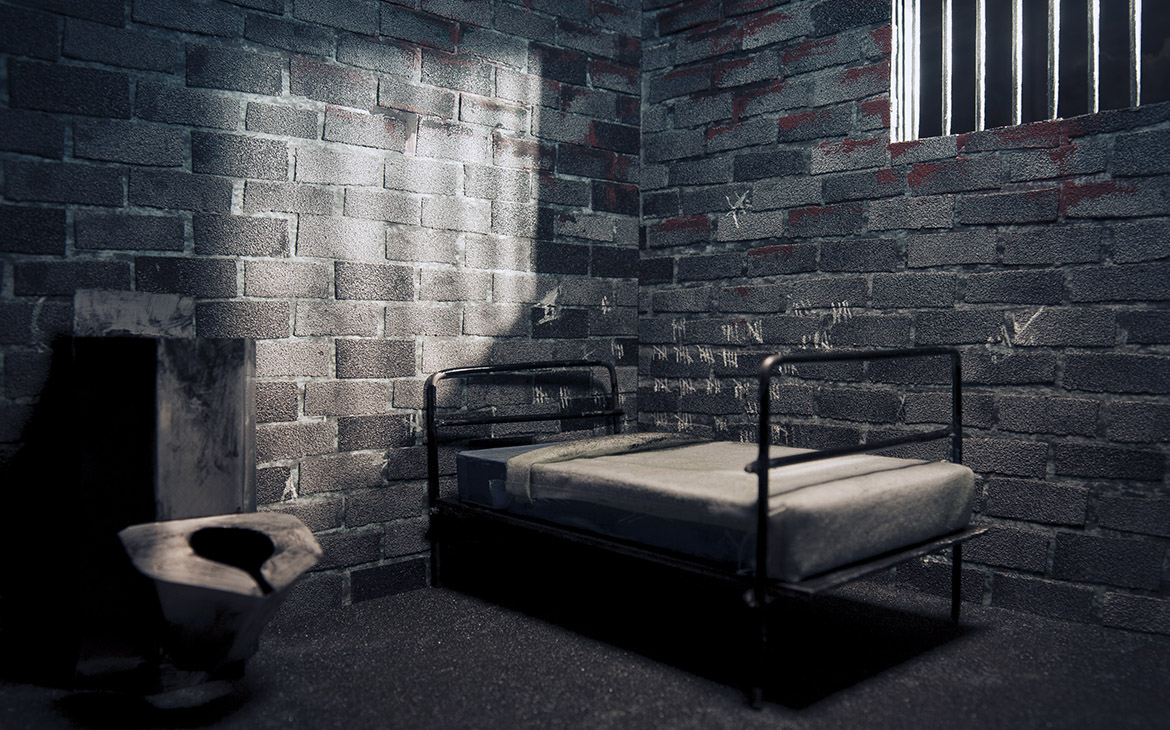 לישון בבית כלא